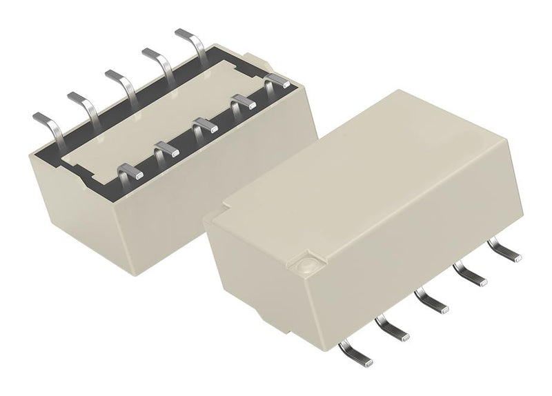 PANASONIC ATQ209SAZ-K Signal Relay, 5 VDC, DPDT, 2 A, TQ Series, Surface Mount, Non Latching