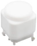 E-SWITCH PB350STRW Industrial Pushbutton Switch, 20 mA 3.2 V LED, PB350 Series, SPST-NO-DM, Momentary, Round, White