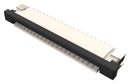 GCT FFC3B07-20-T FFC / FPC Board Connector, 1 mm, 20 Contacts, Receptacle, FFC3B07 Series