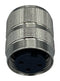 NORCOMP 878-003-203RLS1 CIRCULAR CONNECTOR, RCPT, 3POS, SOLDER