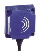 TELEMECANIQUE SENSORS XS8C1A1PAL2 Inductive Proximity Sensor, Flat, OsiSense XS, 25 mm, PNP-NO, 12 to 24 Vdc, Pre-wired