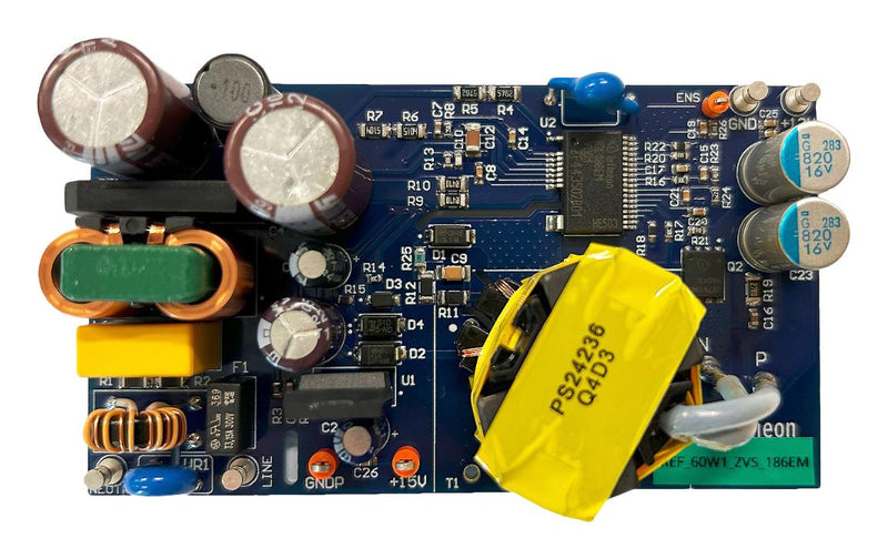 INFINEON REF60W1ZVS186EMTOBO2 Reference Design Board, ICE186EM, ZVS Flyback Controller, Power Management