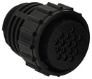 AMPHENOL INDUSTRIAL APC06-22-41S CIR CONN, PLUG, 41POS, SZ 22, CRIMP