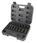 MULTICOMP PRO MP12-SS23163A Impact Socket Set, 18Pcs of 10/12/13/14/15/17/19/21/22/24mm Socket Drives 1/2" and Extension Bar
