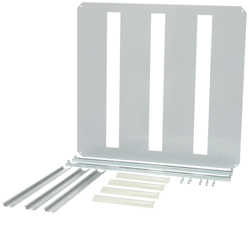 FIBOX DRS ARCA 505021 DIN Rail Frame Set, 485mm x 485mm x 35 mm, Fibox ARCA IEC Series 500mm x 500mm x 210mm Enclosure