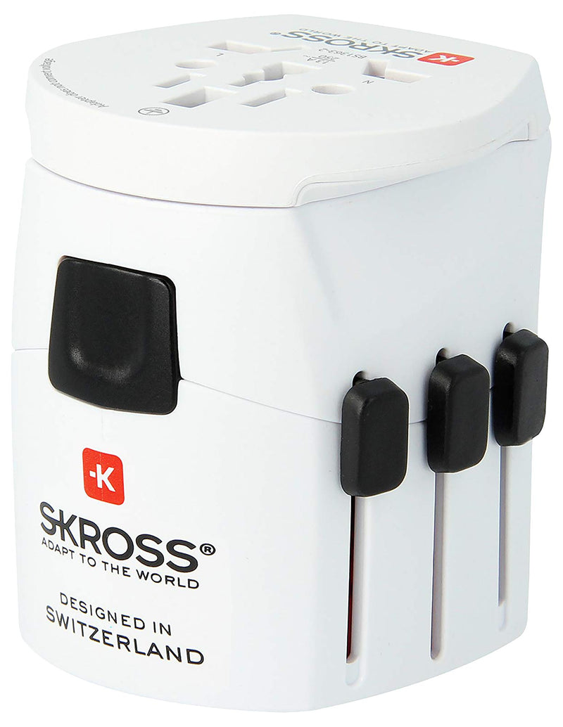 Skross 1.103165 1.103165 Travel Adapter PRO Light World 6.3A New