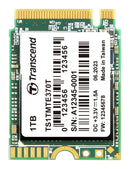 TRANSCEND TS1TMTE370T SSD, Internal, M.2 2230, PCIe Gen 3 x 4, NVMe, 1 TB, 3D NAND