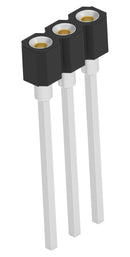 TE CONNECTIVITY 2485257-1 IC & Component Socket, 1Row, 3 Contacts, SIP Socket, 2.54 mm, Copper Alloy