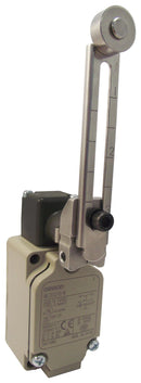 OMRON INDUSTRIAL AUTOMATION WLCA12-G-N Limit Switch, Adjustable Roller Lever, 10 A, 500 V, 13.34 N, WL