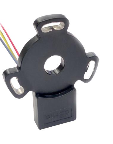 AMPHENOL PIHER SENSORS AND CONTROLS PSTI-4PP-05 Rotor Position Sensor, Inductive, Analogue, Flange Mount, 5V, Wire Leads, 4 Pole, PSTI Series