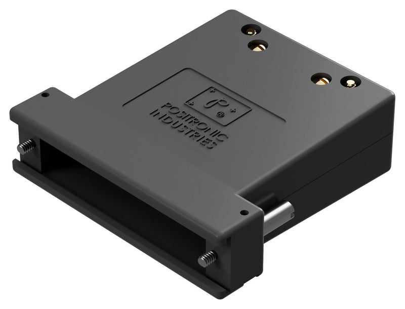 POSITRONIC D50000Z00/AA D Sub Backshell, D Series, DD, 180&deg;, Composite Body