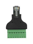 DFROBOT FIT0848 Connector Adapter, RJ45, 8 Ways, Plug, Terminal Block, 8 Ways GTIN UPC EAN: 6959420921553