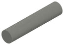 KEMTRON - TE CONNECTIVITY 2452653-1 EMI Shielding Gasket, Silicone, 1mm Dia, 1m Length, 1201 NA ECE Extruded Cord Series