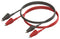 CAL TEST ELECTRONICS CT3810-30 Test Lead Set, Alligator Clip, Alligator Clip, 300 V, 10 A, Black, Red, 300 mm