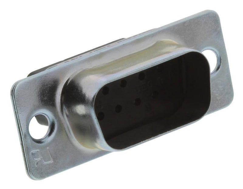 CINCH CONNECTIVITY SOLUTIONS DEUH-9P-FO D SUB HOUSING, PLUG, 9POS, DE, STEEL