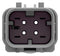 TE CONNECTIVITY 2320915-3 AUTOMOTIVE HOUSING, RCPT, 4POS, KEY C