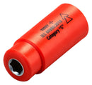 INSULATED TOOLS LTD 07204 Impact Socket, 1/4" Drive, 6 mm AF, 41 mm Length