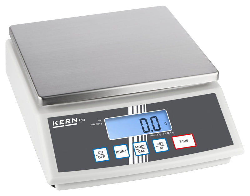 Kern FCB 12K1 FCB 12K1 Weighing Scale Bench 12 kg Capacity 1 g Resolution 252 mm x 228 Pan