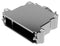 POSITRONIC D104000ANE0/AA D Sub Backshell, D Series, 180&deg;, Aluminium Body