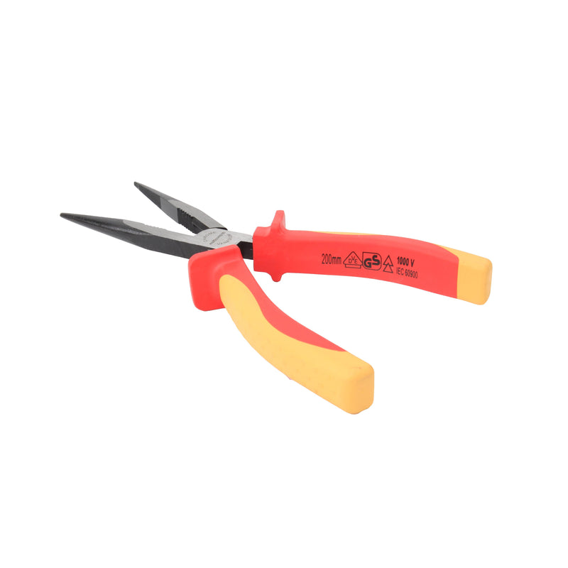 MULTICOMP PRO MP-VDE-LN8 Pliers, Long Nose, 203.2 mm Length, CRV, Thermoplastic Rubber Handle, 1000V, VDE