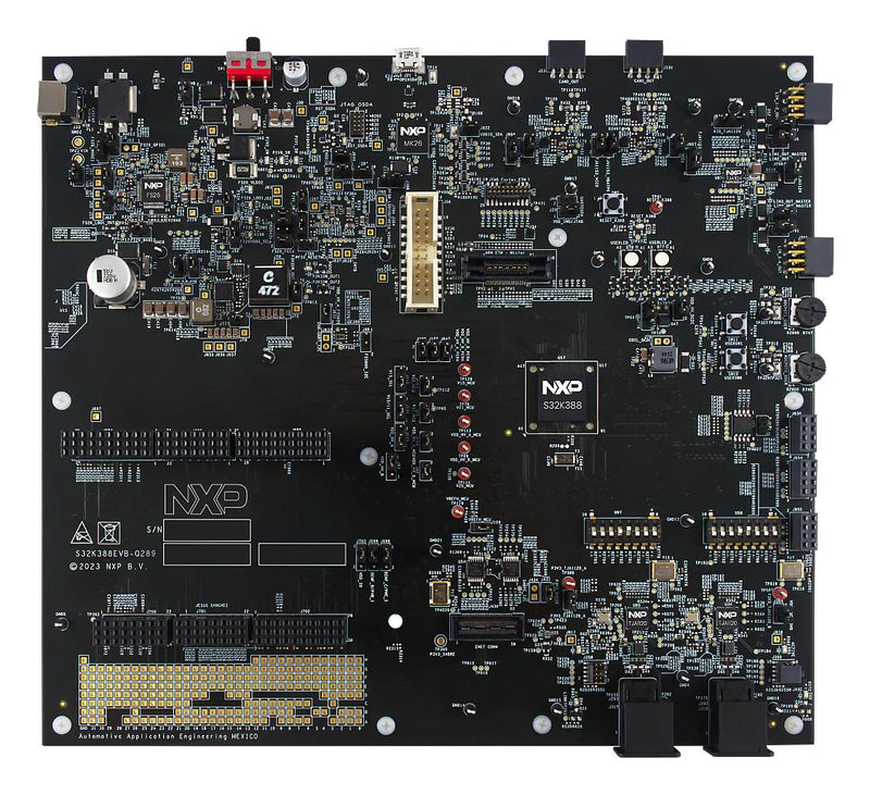 NXP S32K388EVB-Q289 Evaluation Board, S32K388, S32K3 Family, ARM Cortex-M7F, 32bit