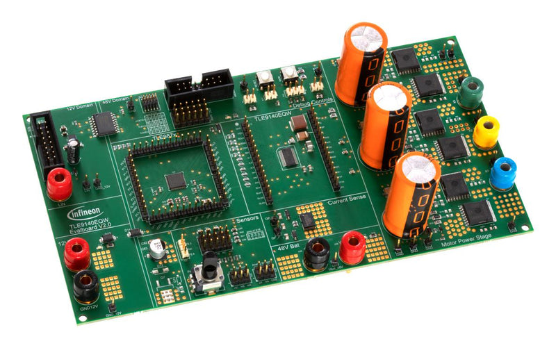 INFINEON TLE9140EQWEVALTOBO1 Evaluation Board, TLE9140EQW, 3-Phase BLDC Motor Driver