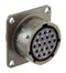 AMPHENOL INDUSTRIAL PT02E-14-19S(072) Circular Connector, PT Series, MIL-DTL-26482 Series I, Box Mount Receptacle, 19 Contacts