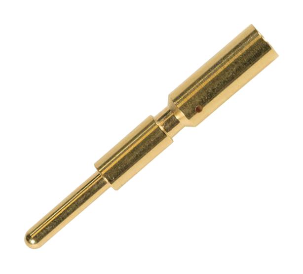 HARTING 21170750000 Sensor Contact, Pin, Copper Alloy, Gold, 19 AWG to 17 AWG, Crimp, Harting M17 Circular Connectors
