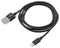 ANSMANN 1700-0078 USB Cable, Type A Plug to Lightning Connector, 1.2 m, 3.9 ft, Black Lightning 1.2m