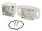 HAMMOND 1555A2F22GY Plastic Enclosure, Flanged Lid, Small, Polycarbonate, 41 mm, 51 mm, 52 mm, IP68