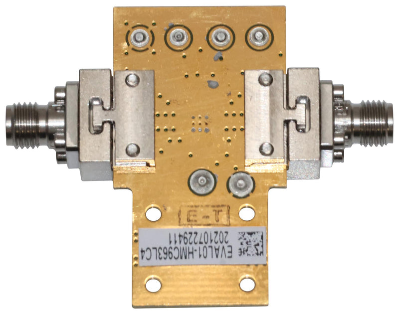 ANALOG DEVICES EVAL01-HMC963LC4 Evaluation Board, HMC963LC4, 6GHz to 26.5GHz, GaAs, pHEMT, MMIC, Low Noise Amplifier