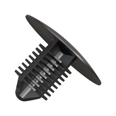 TR FASTENINGS RP0000383406 Expansion Rivet, Nylon 6.6 (Polyamide 6.6), 16mm OAL, 8mm Mounting Hole Dia