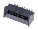 MOLEX 219637-1110 Pin Header, Power, Wire-to-Board, 2.5 mm, 2 Rows, 10 Contacts, Through Hole Right Angle