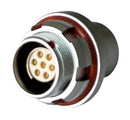 MULTICOMP PRO MCP-M0RS107P-IP68 Circular Connector, MP IP68 Metal Push Pull Series, Panel Mount Receptacle, 7 Contacts