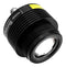 BANNER ENGINEERING GS60WL4Q Guide Spotlight, LED, White, 8&deg; Lens, 60 mm Dia, 12 to 30 VDC, 4 pin M12 Integral QD, GS60 Series
