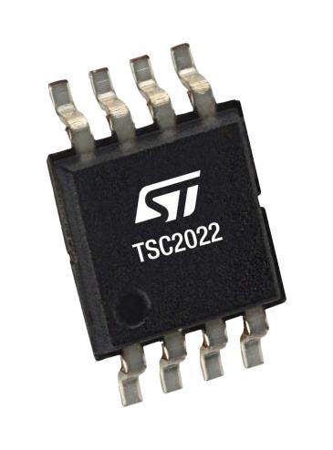 STMICROELECTRONICS TSC2022IST Current Sense Amplifier, High Side, Low Side, MiniSOIC, 8 Pins, -40 &deg;C, 125 &deg;C