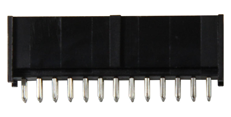 MOLEX 90130-1126 Pin Header, Signal, 2.54 mm, 2 Rows, 26 Contacts, Through Hole Straight, C-Grid III 90130 Series