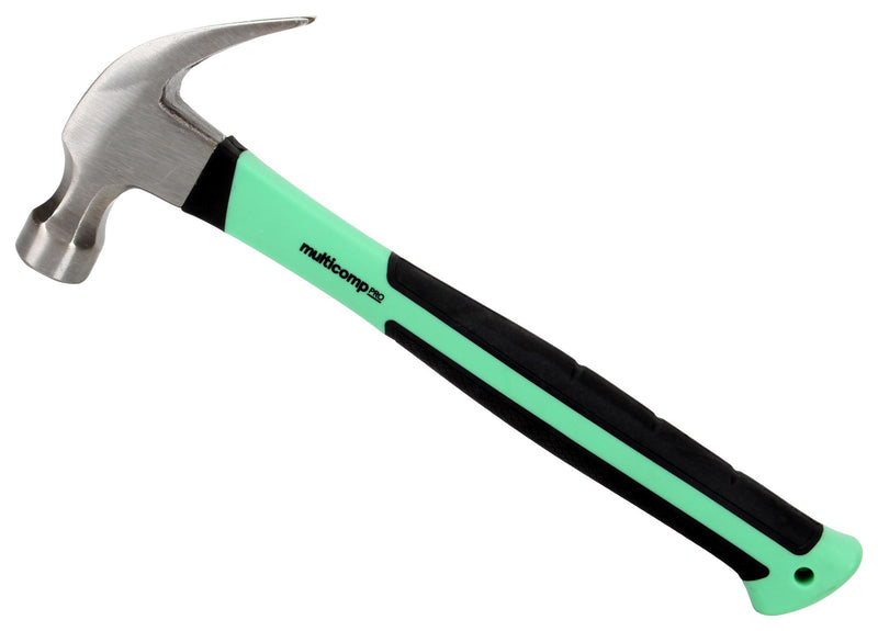 MULTICOMP PRO MP012229 HAMMER, CLAW, 16OZ, CARBON STEEL