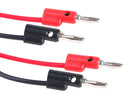 TENMA 21-2240 Test Lead Set, Banana Plug Stackable, Banana Plug Stackable, 1 kV, 10 A, Black, Red, 1.8 m