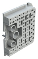 AMPHENOL SINE/TUCHEL AWB-51SAL WEDGELOCK, LEFT, 51 POS, GRAY