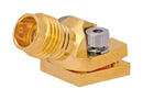 JOHNSON - CINCH CONNECTIVITY 147-0791-301 RF / Coaxial Connector, 2.42mm Coaxial, 30&deg; Angle Jack, Screw, 50 ohm, Beryllium Copper