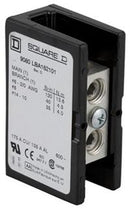 SQUARE D BY SCHNEIDER ELECTRIC 9080LBA362101 POWER DISTRIBUTION BLOCK, 3 POLE, 600V, 175A