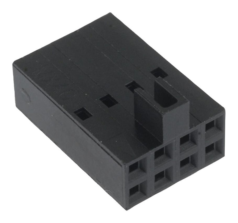 MOLEX 22-55-2082 Connector Housing, SL 70450, Receptacle, 8 Ways, 2.54 mm, 70058, 71851 Crimp Terminals