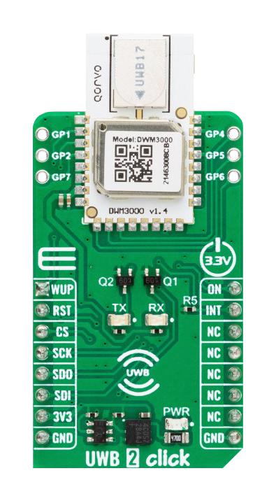 MIKROELEKTRONIKA MIKROE-5410 Add-On Board, Transceiver Module, 3.3 V, mikroBUS Connector, Starter Development Kit