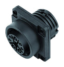 BINDER 09-6492-000-05 Circular Connector, HEC 696 Series, Panel Mount Receptacle, 4 Contacts