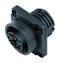 BINDER 09-6492-000-05 Circular Connector, HEC 696 Series, Panel Mount Receptacle, 4 Contacts