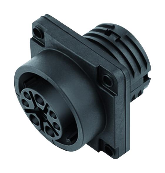 BINDER 09-6492-000-05 Circular Connector, HEC 696 Series, Panel Mount Receptacle, 4 Contacts