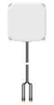 TE CONNECTIVITY L000962-02 Panel Antenna, 6 to 7.125GHz, WiFi / WLAN / MIMO, 9.6dBi, &plusmn; 45&deg; Linear Slant, 2W, 50 ohm, 2 VSWR
