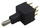 APEM TL49P005000 Toggle Switch, On-Off-On, DPDT, Non Illuminated, TL Series, Through Hole