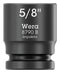WERA 05005520001 Socket, Hexagonal, Impaktor, 3/8" Drive, 5/8" AF, 30mm L